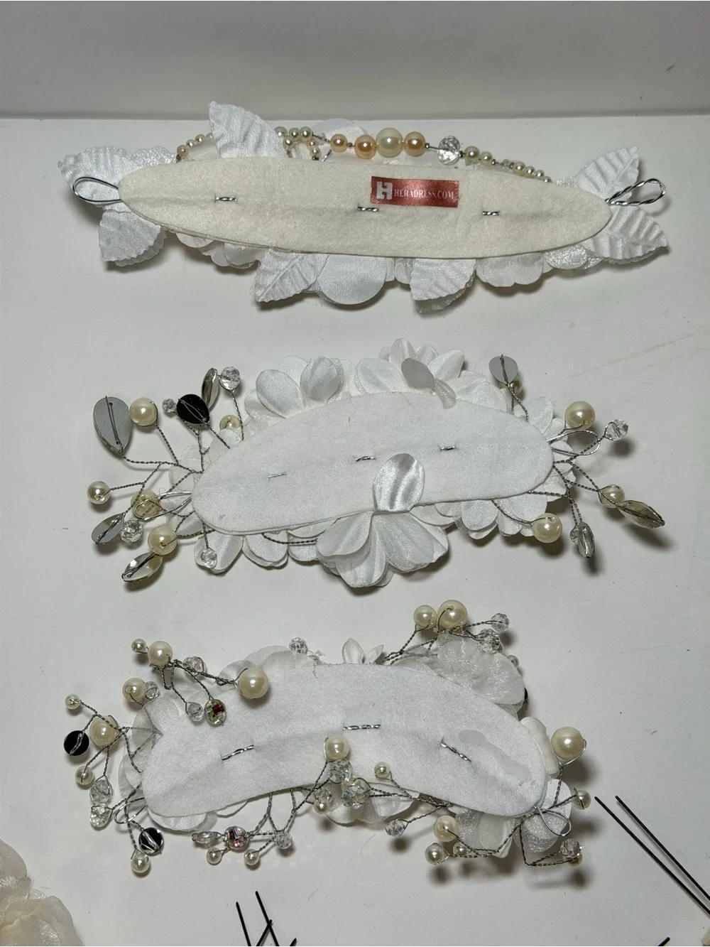 Kids Floral Hair Accessory Bundle - Flower Crowns, Headbands & Hair Pins